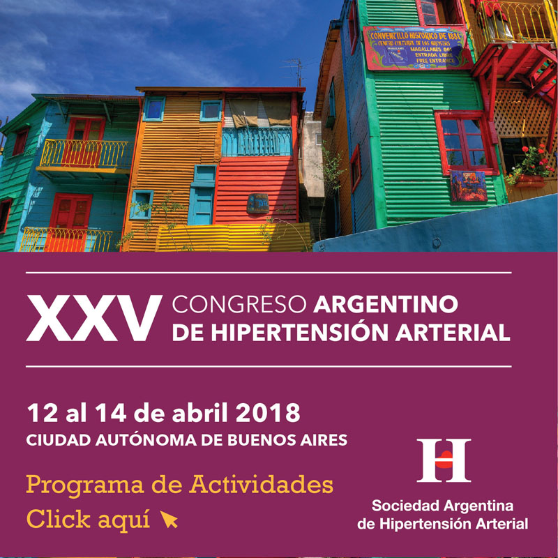 XXV Congreso Argentino de Hipertensión Arterial